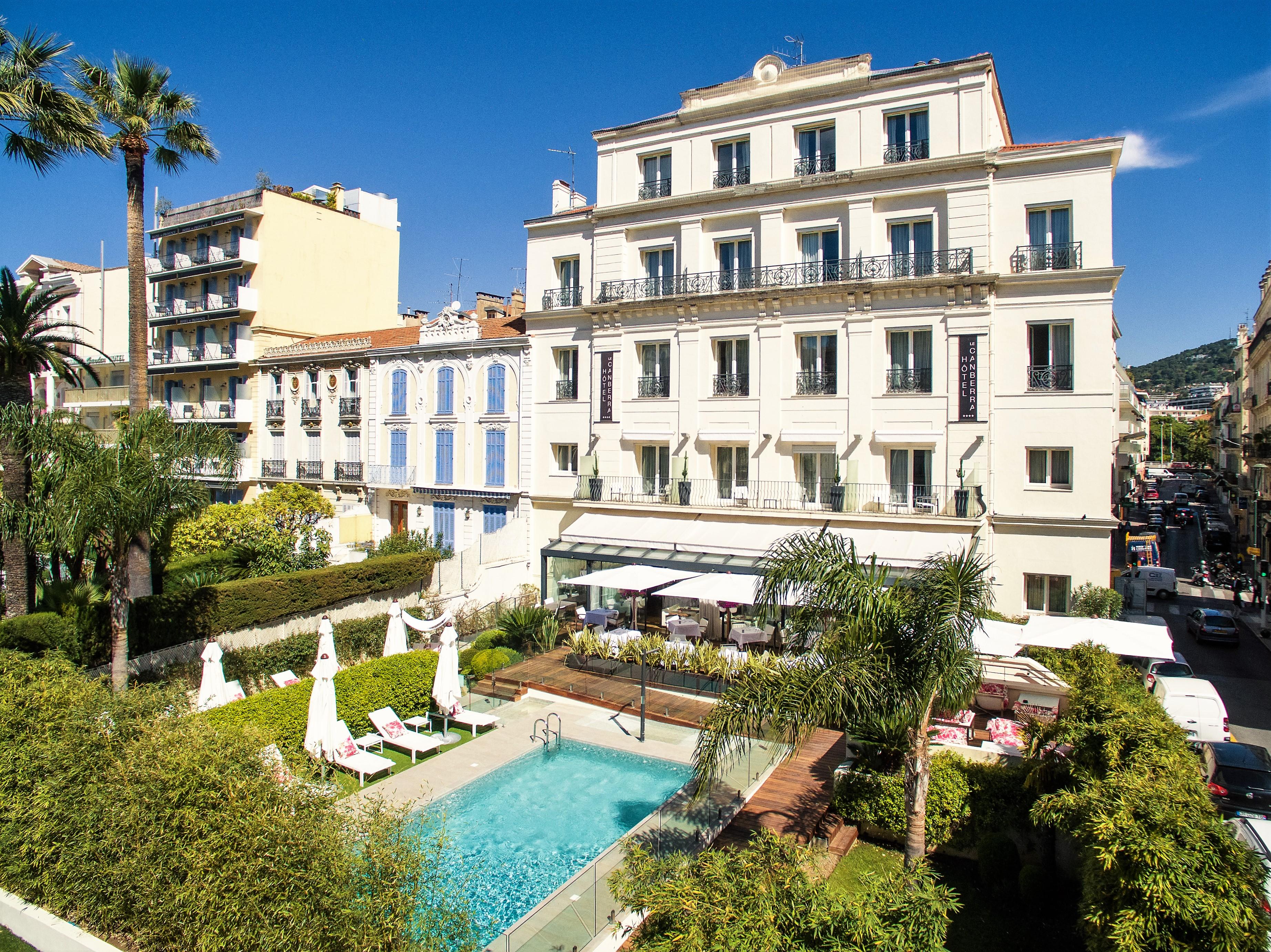 Hotel Le Canberra Cannes Exterior foto