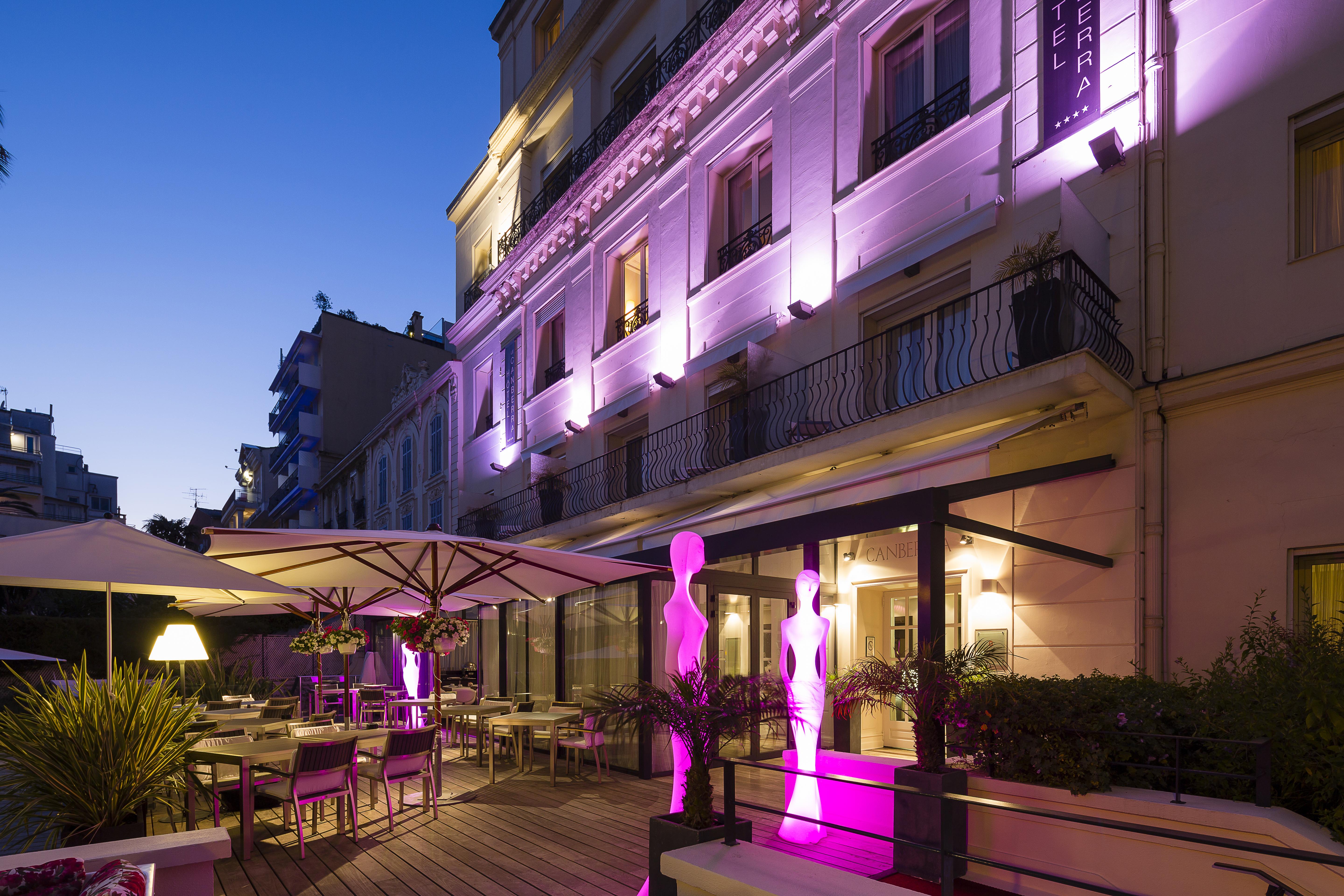 Hotel Le Canberra Cannes Exterior foto
