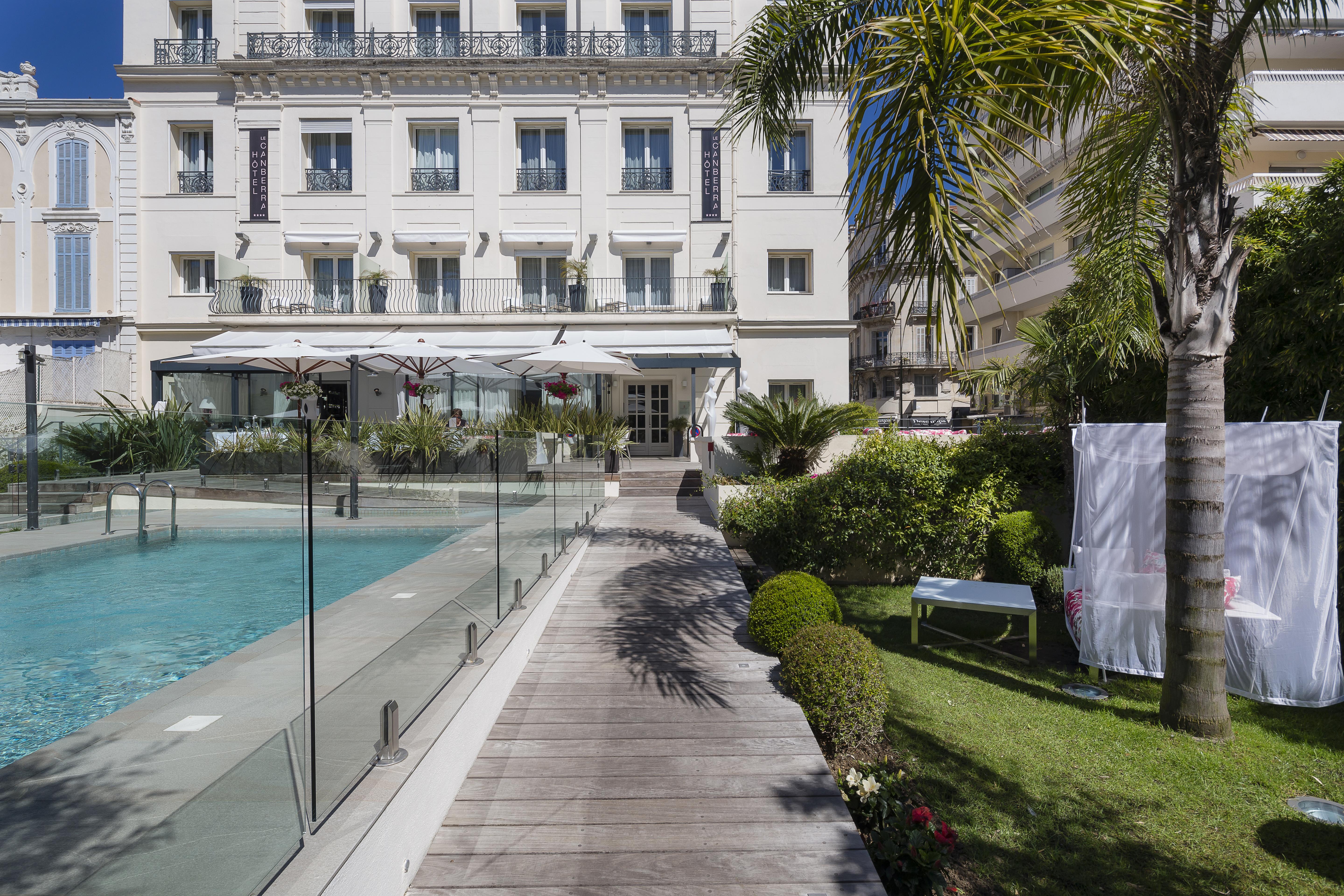 Hotel Le Canberra Cannes Exterior foto