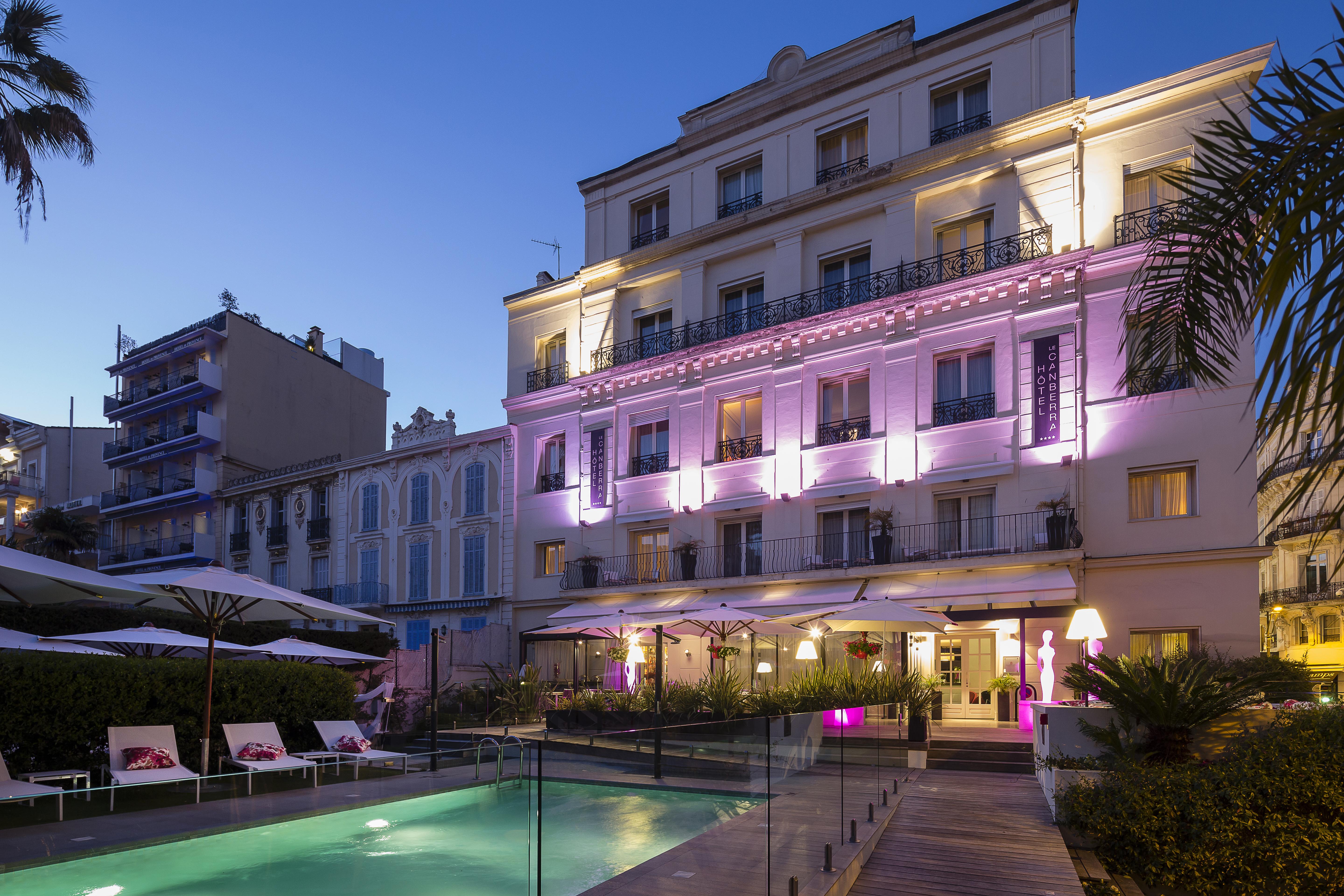 Hotel Le Canberra Cannes Exterior foto