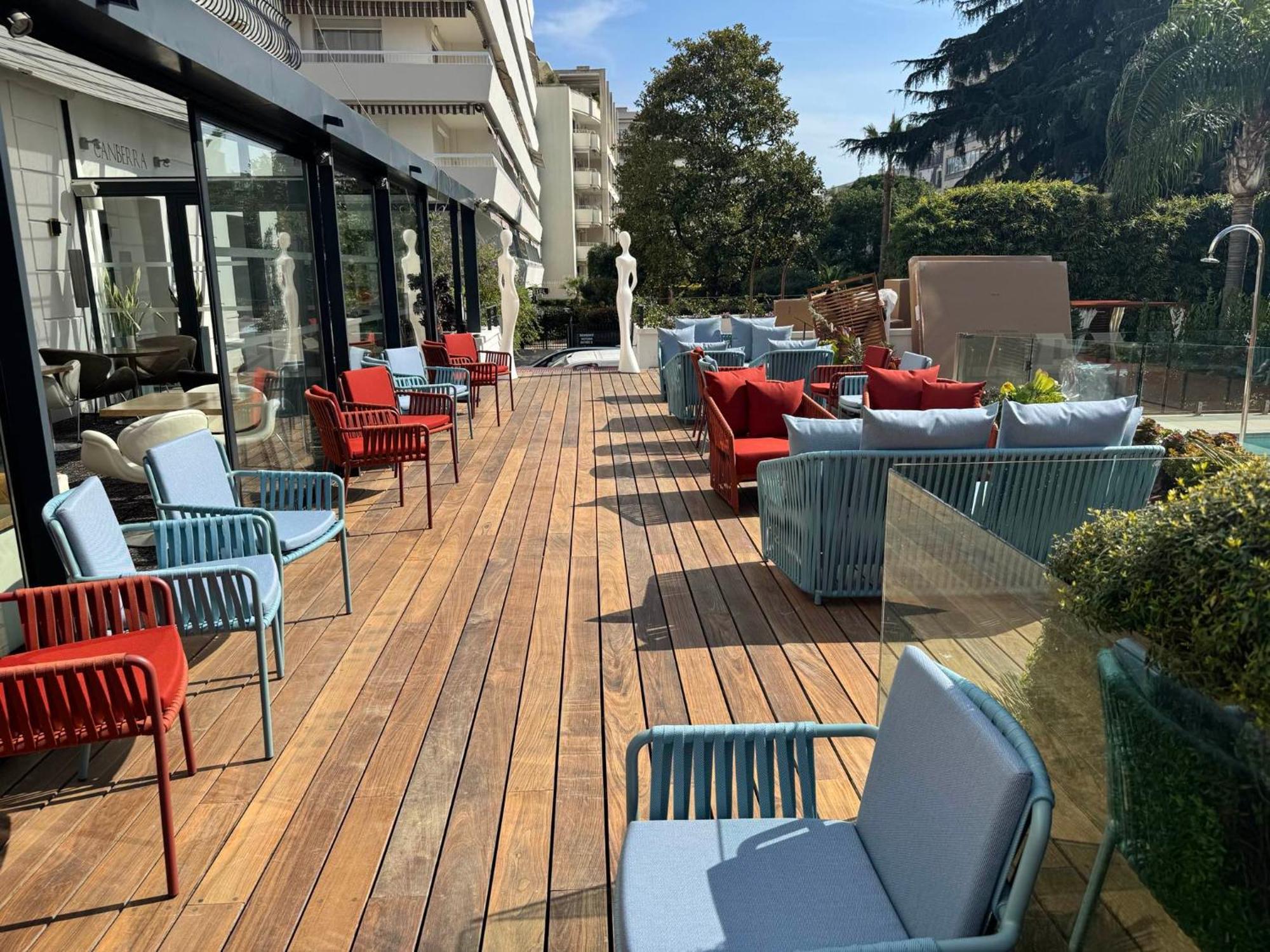 Hotel Le Canberra Cannes Exterior foto